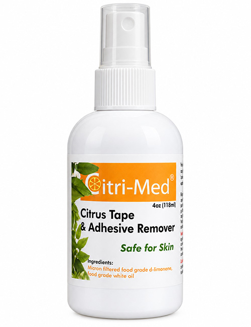 natural citrus medical adhesive remover for skin